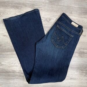 AG Jeans Adriano Goldschmied Belle Flare Jeans Dark Wash Size 28R